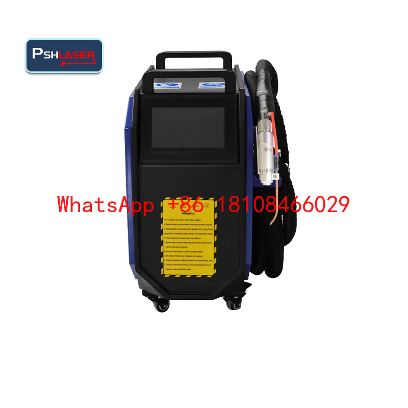Industrial Handheld Laser Welder - เครื่องเชื่อมเลเซอร์ไฟเบอร์ออปติกอุตสาหกรรมแบบมือถือความแม่นยำสูงรุ่นใหม่ 1500W QCW ระบายความร้อนด้วยอากาศ สำหรับซ่อมแม่พิมพ์ อะลูมิเนียม
