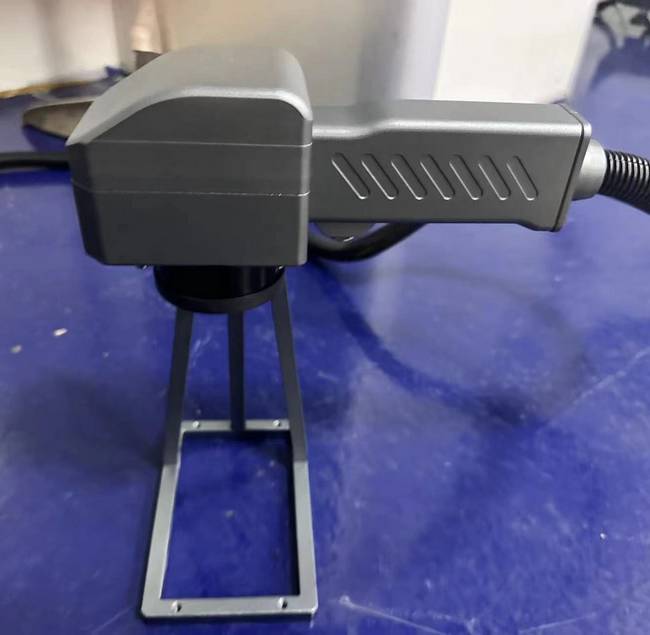 Industrial Handheld Laser Engraver - เครื่องแกะสลักเลเซอร์ไฟเบอร์แบบพกพาตั้งโต๊ะและมือถือ 2-in-1 เกรดอุตสาหกรรม