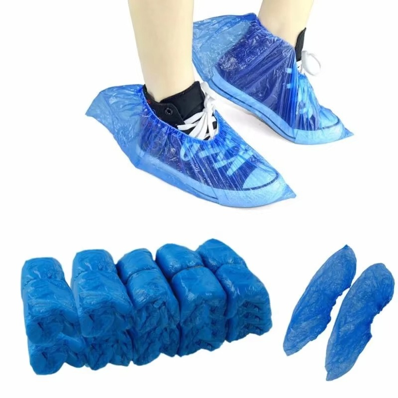 Dust Shoe Cnc - 100/200/300 ชิ้น ผ้าคลุมรองเท้าแบบใช้แล้วทิ้ง พกพาสะดวก กันน้ำ กันโคลน