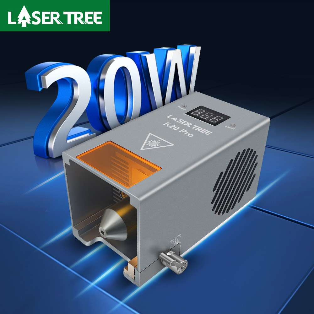 Metal Laser Cutter Head - เลเซอร์ต้นไม้20W Optical เลเซอร์หัว Air Assist ชุดเลเซอร์