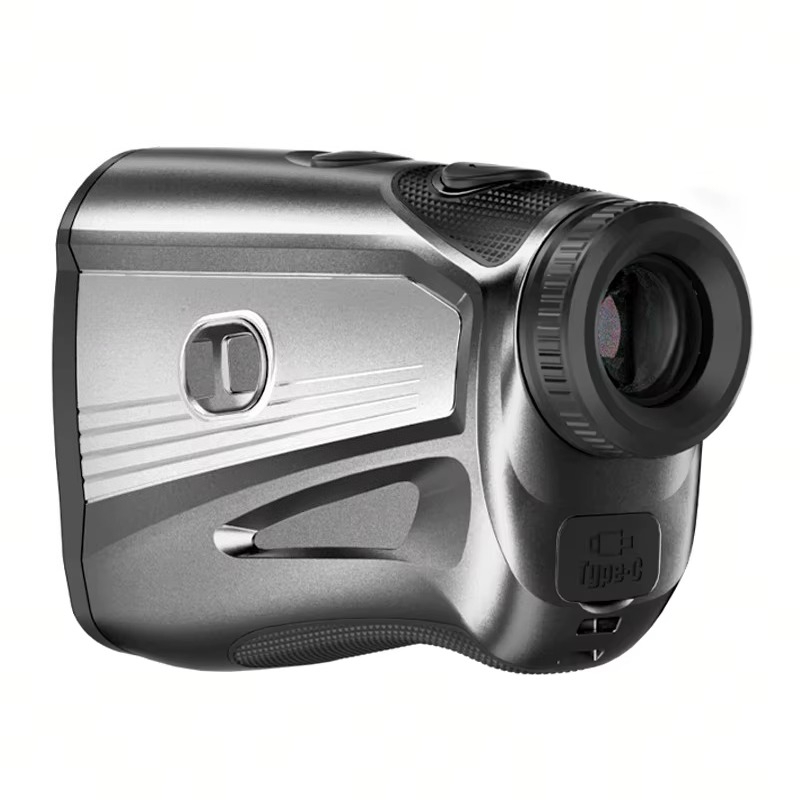 Industrial Laser Rangefinder - เครื่องวัดระยะเลเซอร์ระยะไกล OLED สีแดงและสีดำ 2000 หลา กำลังขยาย
