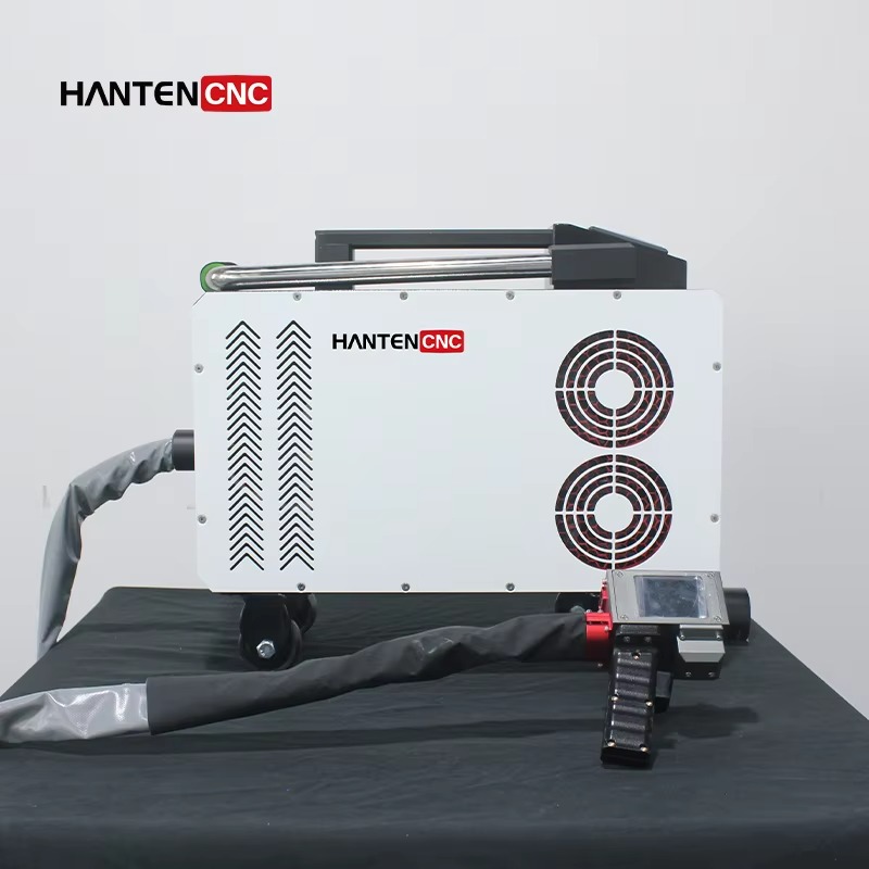 Portable Laser Rust Removal - เครื่องทำความสะอาดด้วยเลเซอร์แบบพกพา HANTEN CNC กำลังสูง 300W ปี