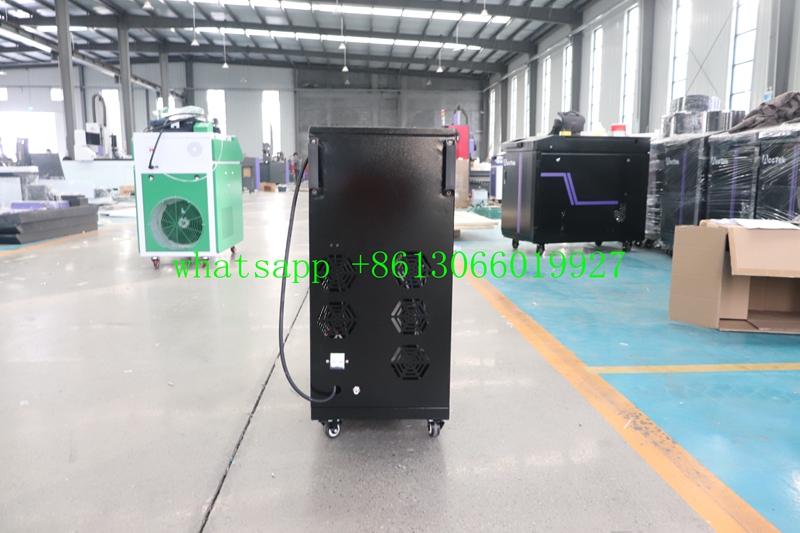 Industrial Laser Paint Removal - เครื่องทำความสะอาดเลเซอร์ชนิดพัลส์100W 500W แบบพกพาสำหรับอุตสาหกรรมเครื่องล้างสนิมสีเหล็กสนิม