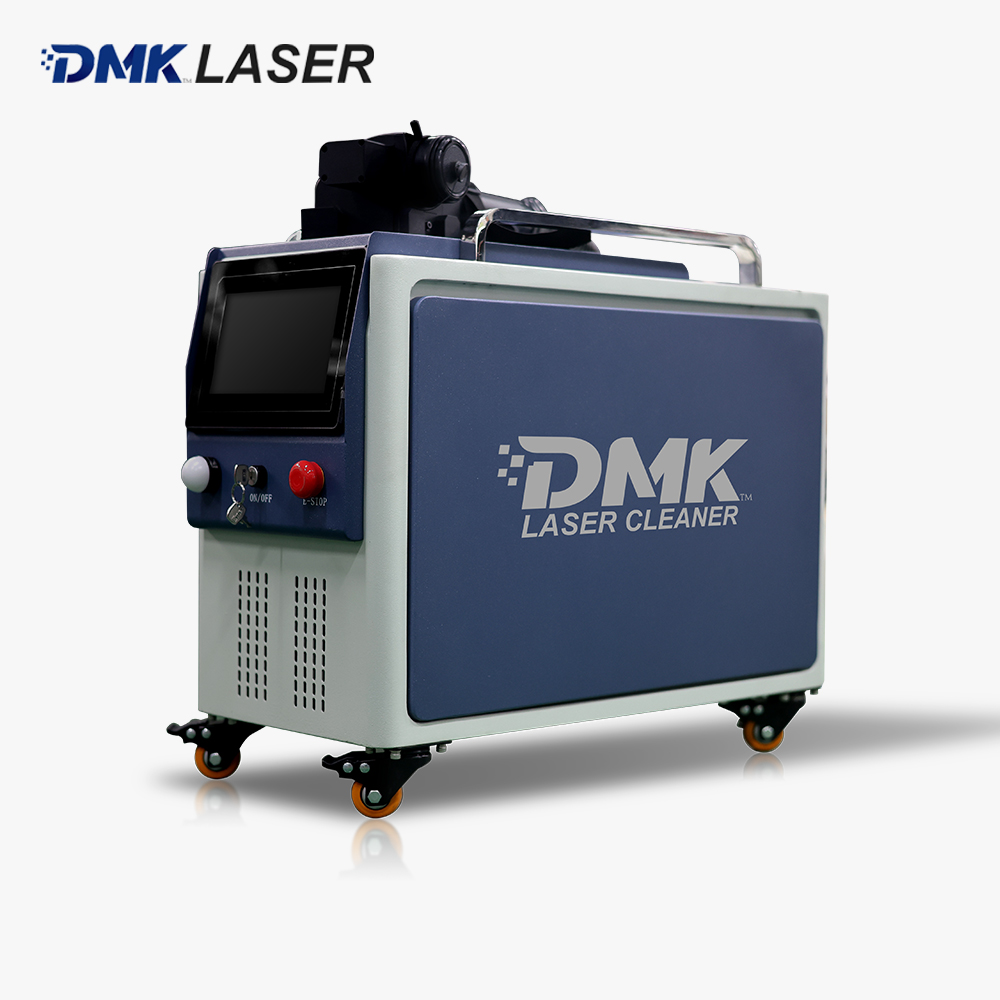 Industrial Laser Paint Removal - เครื่องทำความสะอาดด้วยเลเซอร์พัลส์ DMK 100W 200W 300W สำหรับกำจัดสี
