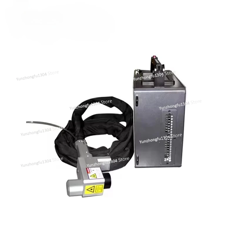 Portable Laser Rust Removal - เครื่องทำความสะอาดไฟเบอร์เลเซอร์แบบพกพา 100W สำหรับงานไม้ หิน โลหะ กำจัดสนิม