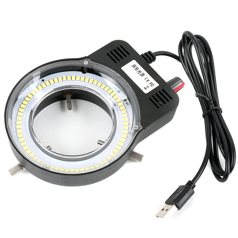 Industrial Visual - ไฟวงแหวน LED แบบปรับได้ ใช้พอร์ต USB 70/72/144