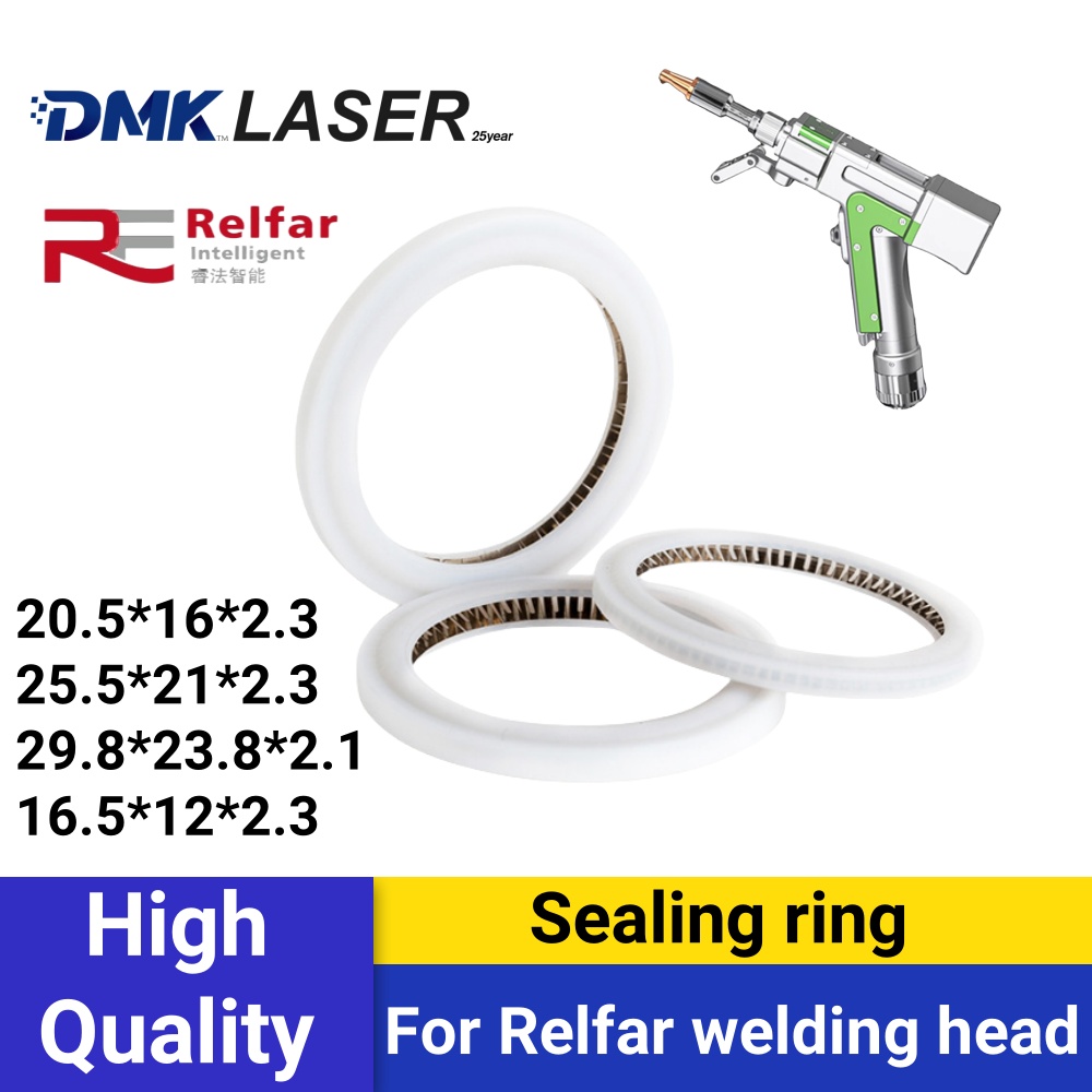 Industrial Laser Head - แหวนซีลหัวเชื่อมเลเซอร์ Relfar ขนาด 20.5*16*2.3 สำหรับเลนส์ป้องกัน FWH20