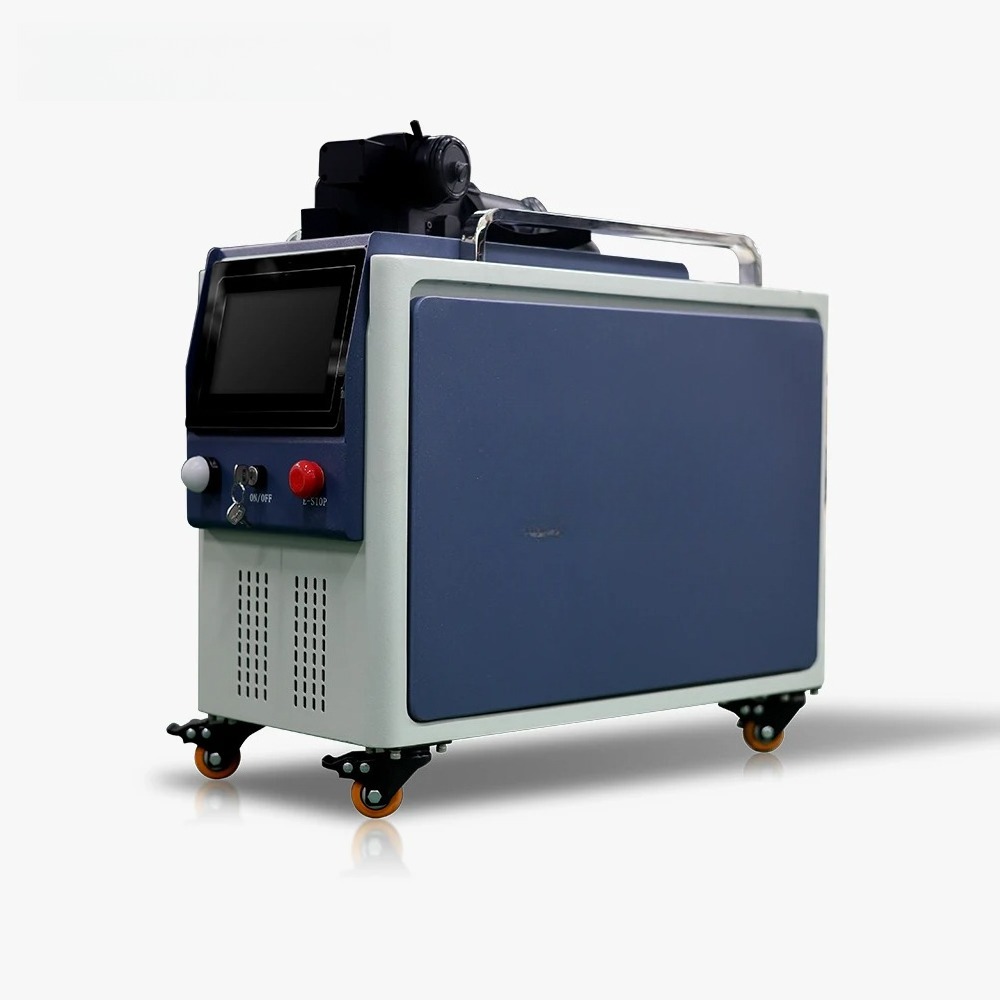 Industrial Laser Paint Removal - เครื่องทำความสะอาดด้วยเลเซอร์พัลส์ 100W 200W 300W สำหรับกำจัดคราบสีและคราบไขมันในอุตสาหกรรม