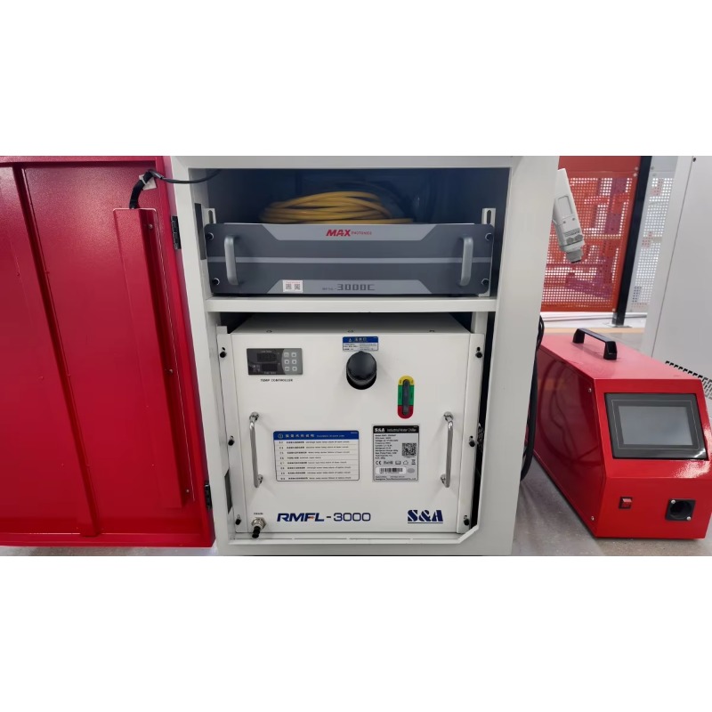 Portable Laser Rust Removal - เครื่องเชื่อมเลเซอร์แบบพกพา กำลัง 1kw 2kw 3kw ราคาประหยัด