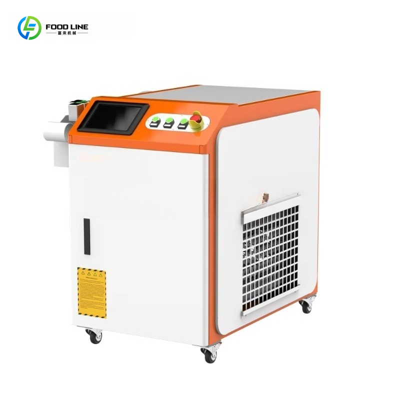 Industrial Laser Paint Removal - เครื่องทำความสะอาดด้วยเลเซอร์อุตสาหกรรมกำลังสูงแบบกำหนดเองได้ เครื่องกำจัดสนิมและสีแบบพกพาสำหรับทำความสะอาดพื้นผิวโลหะและไม้