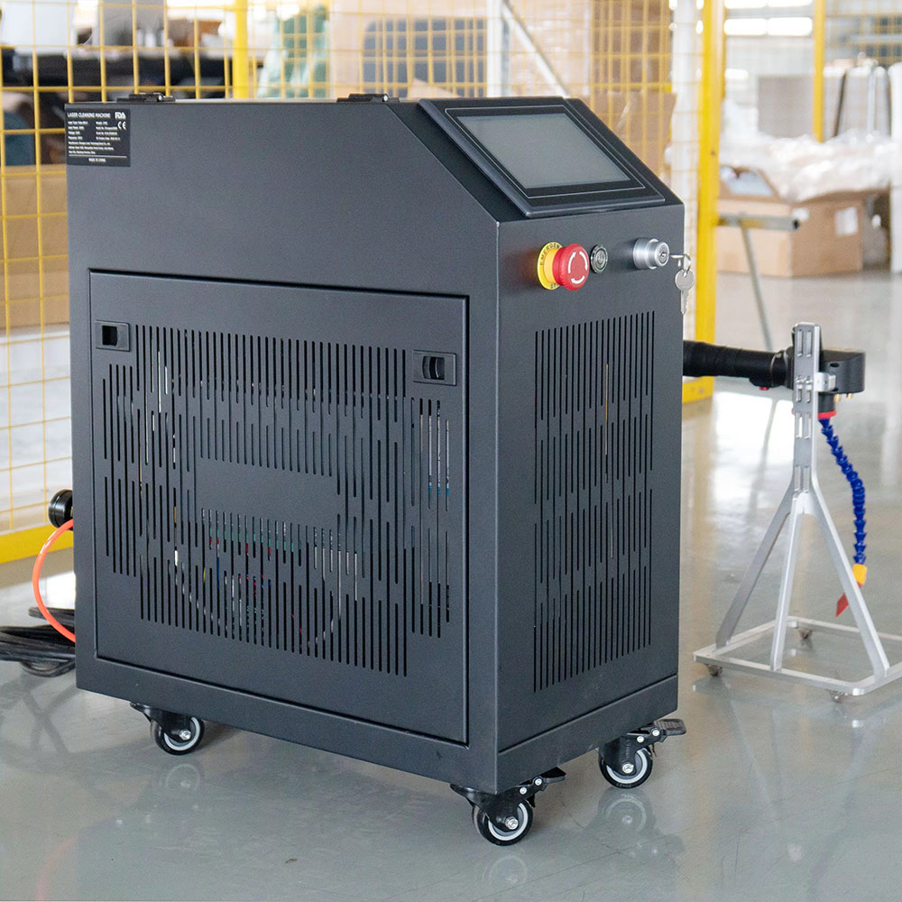 Industrial Laser Paint Removal - เครื่องทำความสะอาดด้วยเลเซอร์แบบพัลส์สำหรับทำความสะอาดพื้นผิวอุตสาหกรรม กำจัดสนิม และลอกสี