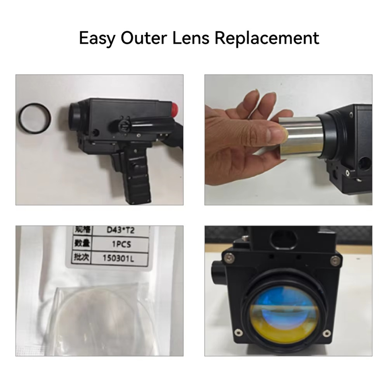 Industrial Laser Paint Removal - เครื่องทำความสะอาดด้วยเลเซอร์พัลส์อุตสาหกรรม 100W 300W สำหรับกำจัดสนิม สี และสารเคลือบผิว