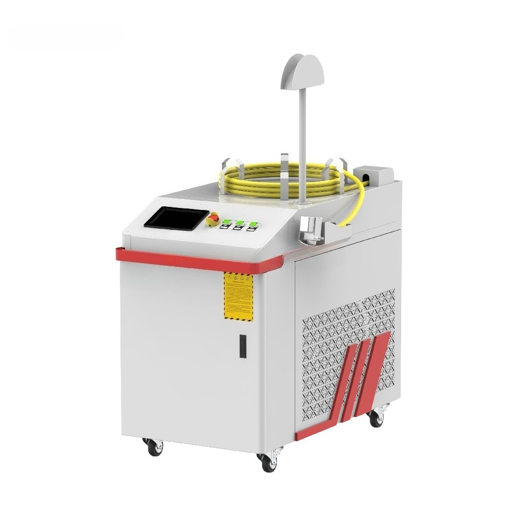 Industrial Laser Paint Removal - ระบบทำความสะอาดด้วยเลเซอร์ไฟเบอร์ต่อเนื่อง 3000 วัตต์ สำหรับโลหะ: กำจัดสนิม สี