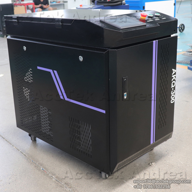 Portable Laser Rust Removal - 100W โหมดเดียวมือถือแบบพกพาเลเซอร์กําจัดสนิมเครื่องทําความสะอาดเลเซอร์พัลส์