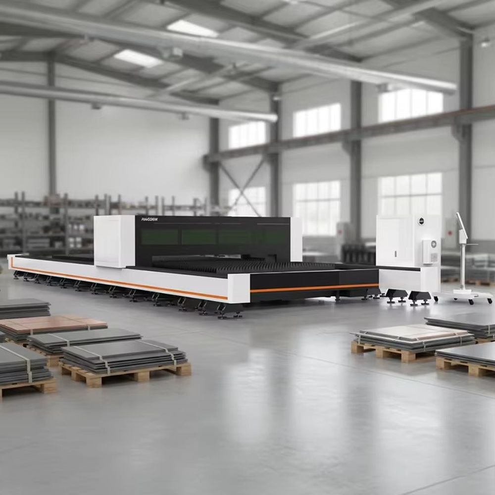 Industrial Laser Cutter Price - เครื่องตัดไฟเบอร์เลเซอร์อัตโนมัติรูปแบบใหม่กำลังสูงจากจีน เครื่องตัดโลหะด้วยเลเซอร์ CNC ราคาประหยัดสำหรับอุตสาหกรรมโลหะ พร้อมมอเตอร์เซอร์โว