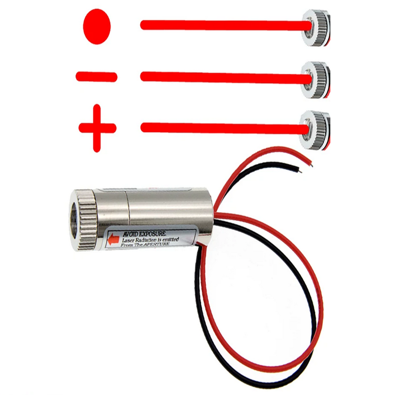 650nm 5mW สีแดงจุด/เส้น/ข้ามเล - Industrial Laser Head บทวิจารณ์และราคา