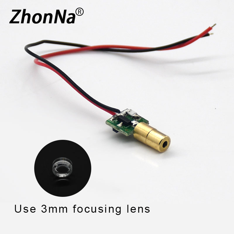 650nm 5MW โมดูลเลเซอร์เดี่ยวกา - Industrial Laser Head บทวิจารณ์และราคา