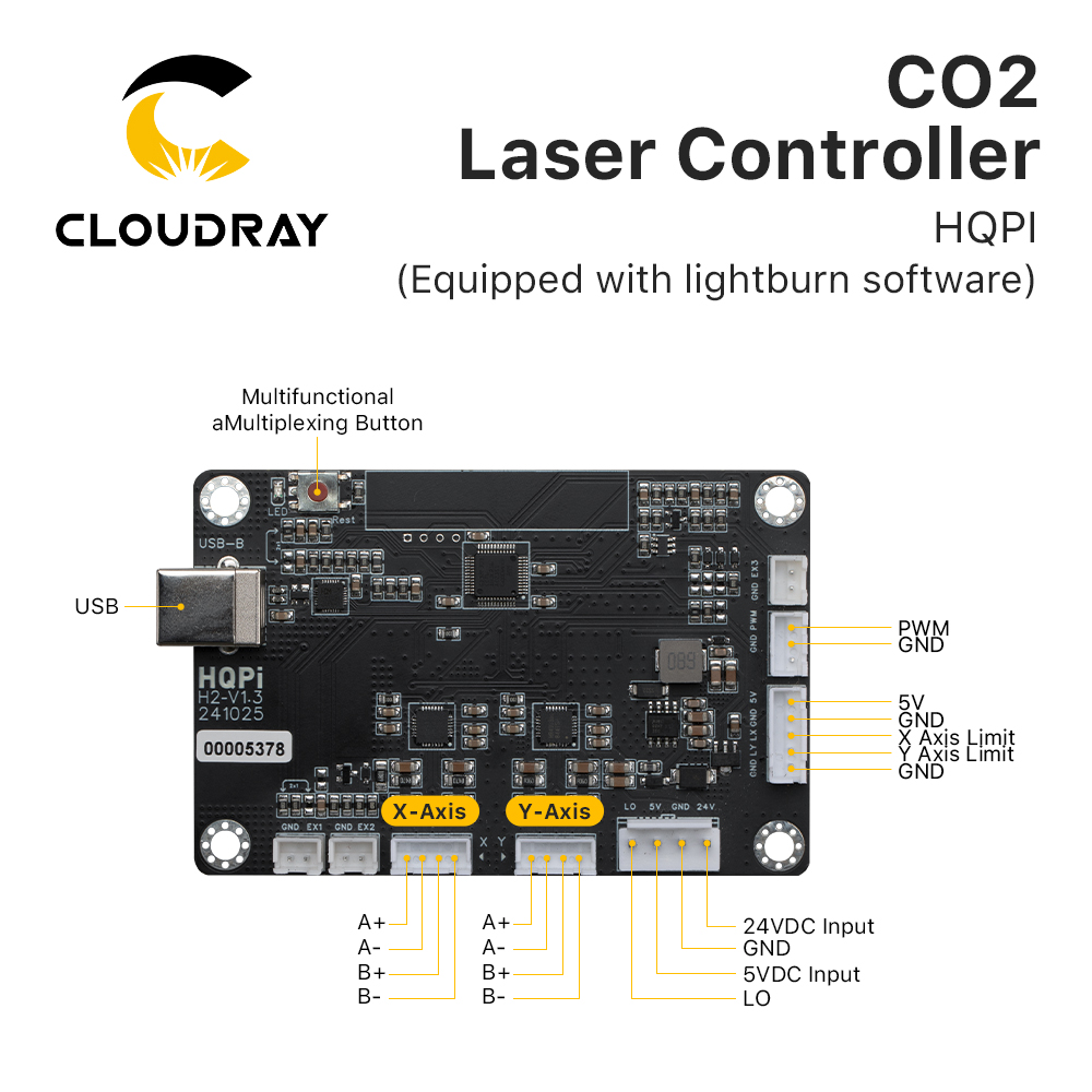 Cloudray CO2 Laser Controller  - Industrial Handheld Laser Engraver บทวิจารณ์และราคา