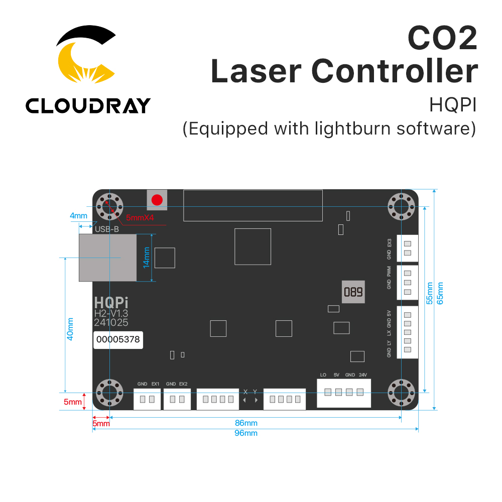 Cloudray CO2 Laser Controller  - Industrial Handheld Laser Engraver บทวิจารณ์และราคา