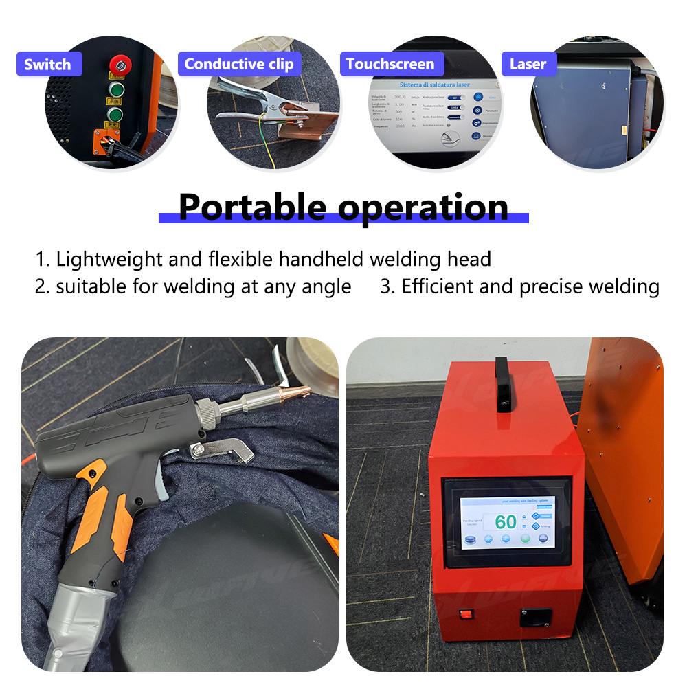 เครื่องเลเซอร์ซ่อมแซมขนาดเล็กส - Industrial Handheld Laser Welder บทวิจารณ์และราคา
