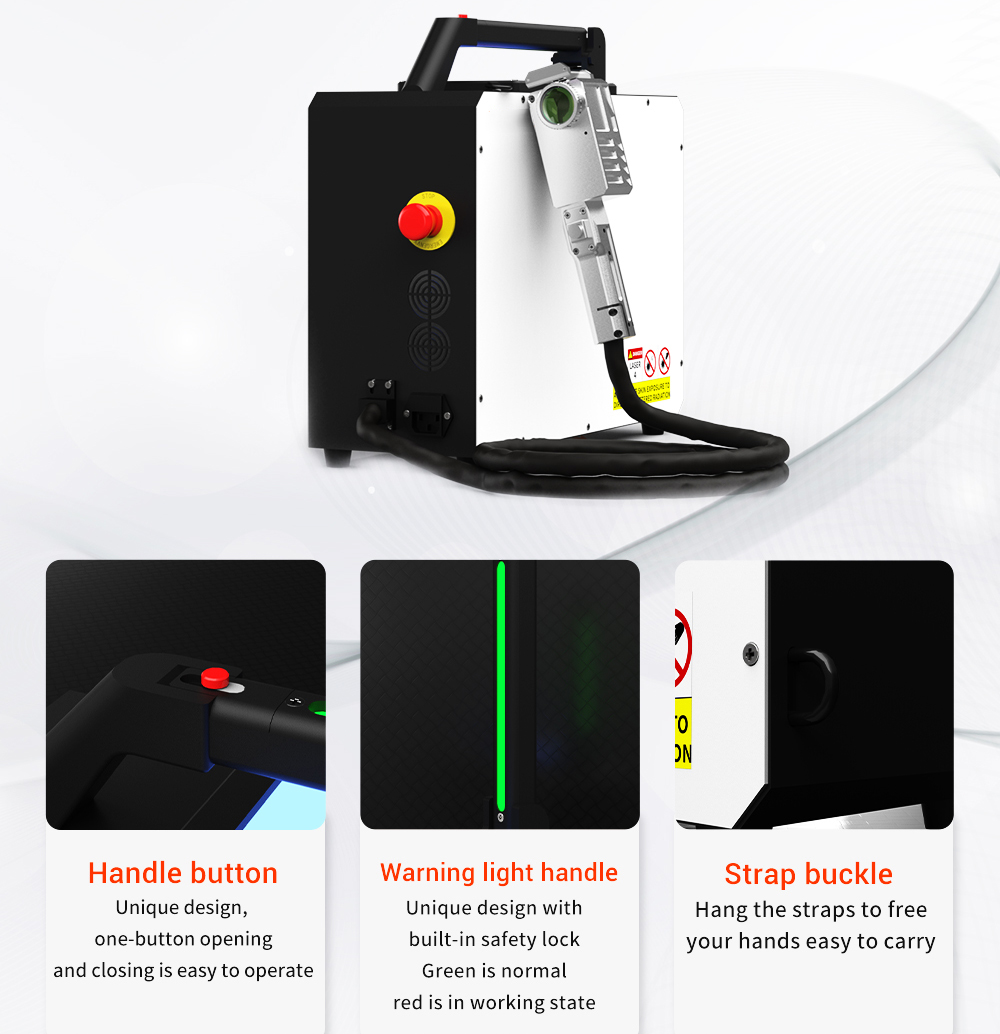 เครื่องทำความสะอาดไฟเบอร์เลเซอ - Portable Laser Rust Removal บทวิจารณ์และราคา