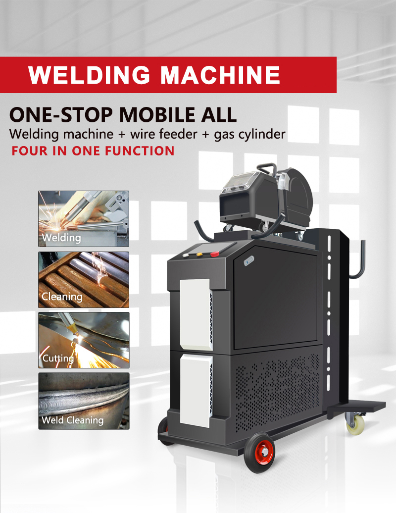 เครื่องเชื่อมเลเซอร์ไฟเบอร์แบบ - Industrial Handheld Laser Welder บทวิจารณ์และราคา