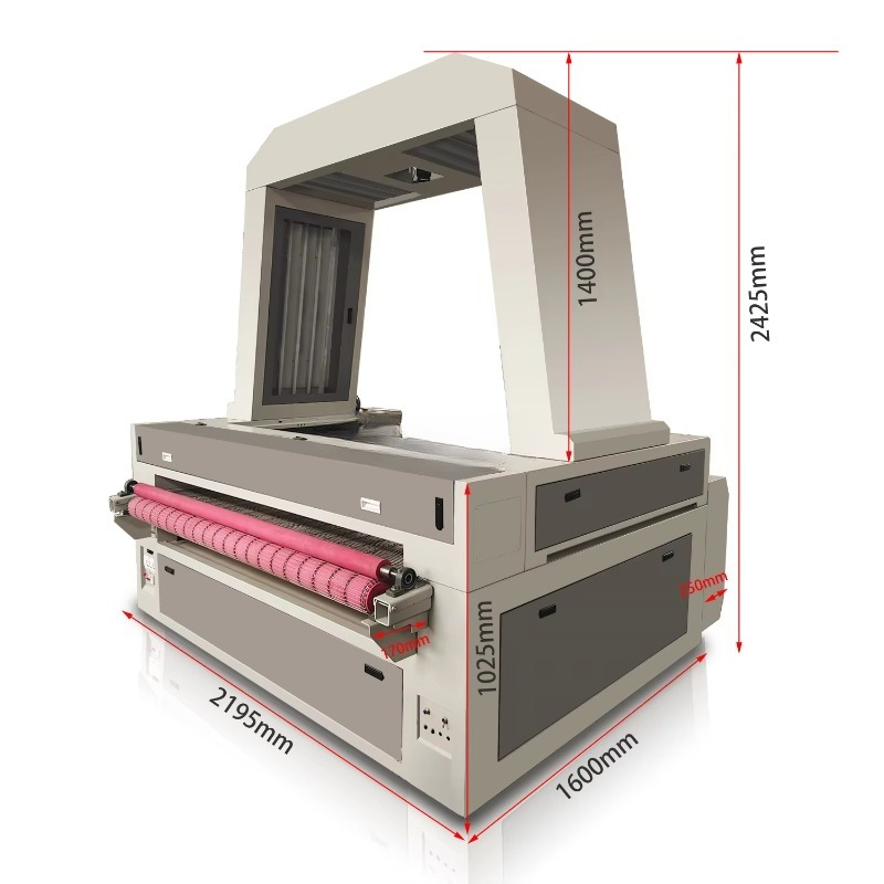 เครื่องตัดเลเซอร์กล้อง CCD 161 - Industrial Laser Fabric Cutting Machine บทวิจารณ์และราคา