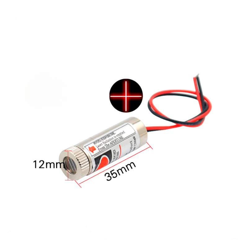 650nm 5mW สีแดงจุด/เส้น/ข้ามเล - Industrial Laser Head บทวิจารณ์และราคา