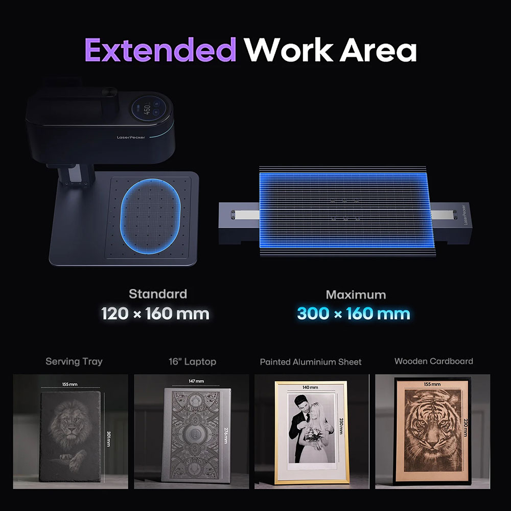 LASERPECKER 4 LP4 เลเซอร์สําหร - Industrial Handheld Laser Engraver บทวิจารณ์และราคา