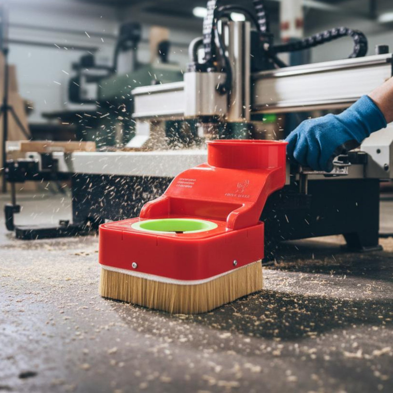 แปรงปัดฝุ่นสำหรับเครื่อง CNC R - Dust Shoe Cnc บทวิจารณ์และราคา