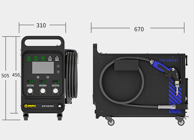 เครื่องเชื่อมเลเซอร์แบบมือถืออ - Industrial Handheld Laser Welder บทวิจารณ์และราคา