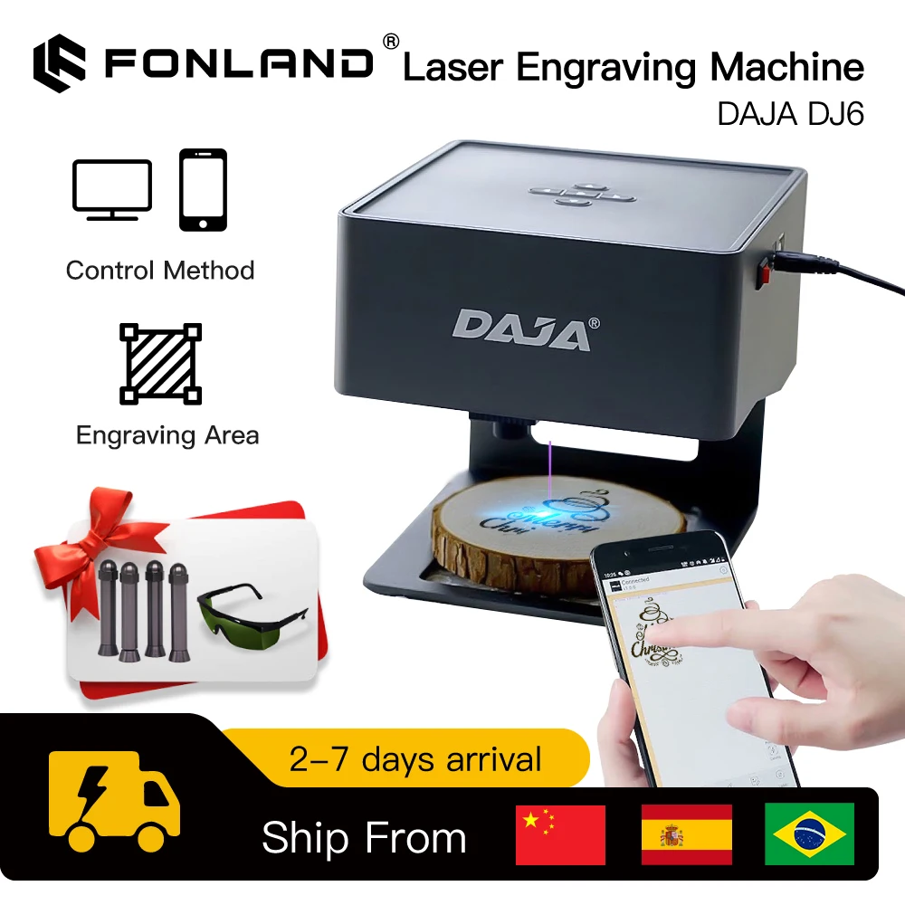 Daja เครื่องแกะสลักเลเซอร์ CNC - Industrial Handheld Laser Engraver บทวิจารณ์และราคา