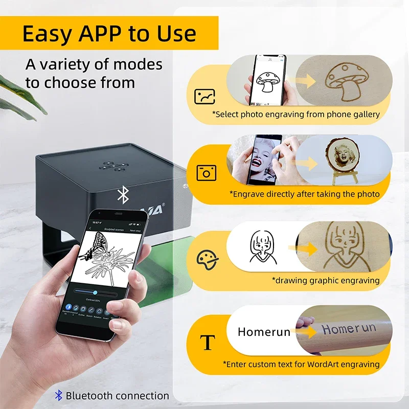 Daja เครื่องแกะสลักเลเซอร์ CNC - Industrial Handheld Laser Engraver บทวิจารณ์และราคา