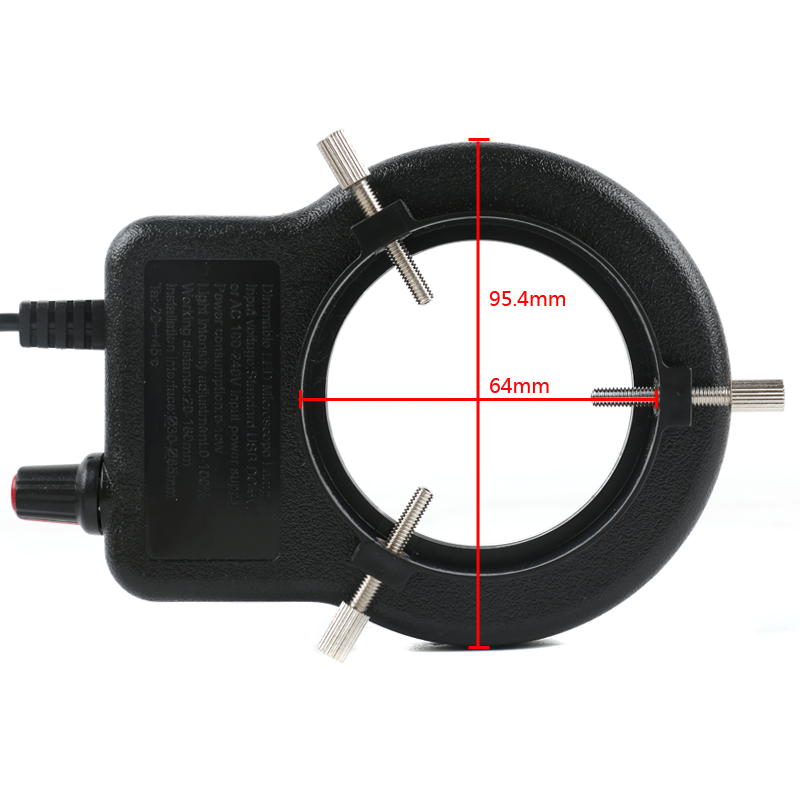 ไฟวงแหวน LED แบบปรับได้ ใช้พอร - Industrial Visual บทวิจารณ์และราคา