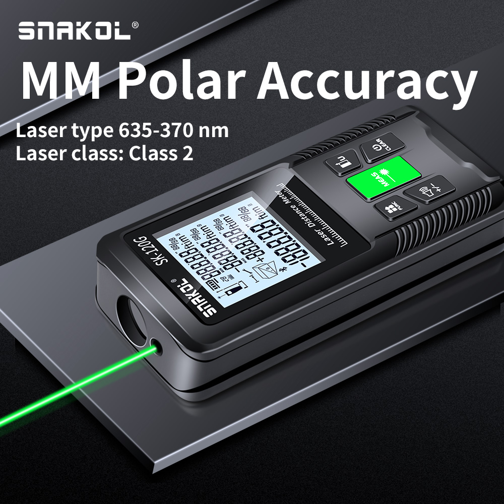 Snakol เลเซอร์ 40 M 50 M 70 M  - Industrial Laser Rangefinder บทวิจารณ์และราคา