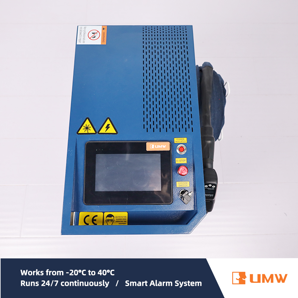 เครื่องเชื่อมไฟเบอร์เลเซอร์แบบ - Industrial Handheld Laser Welder บทวิจารณ์และราคา