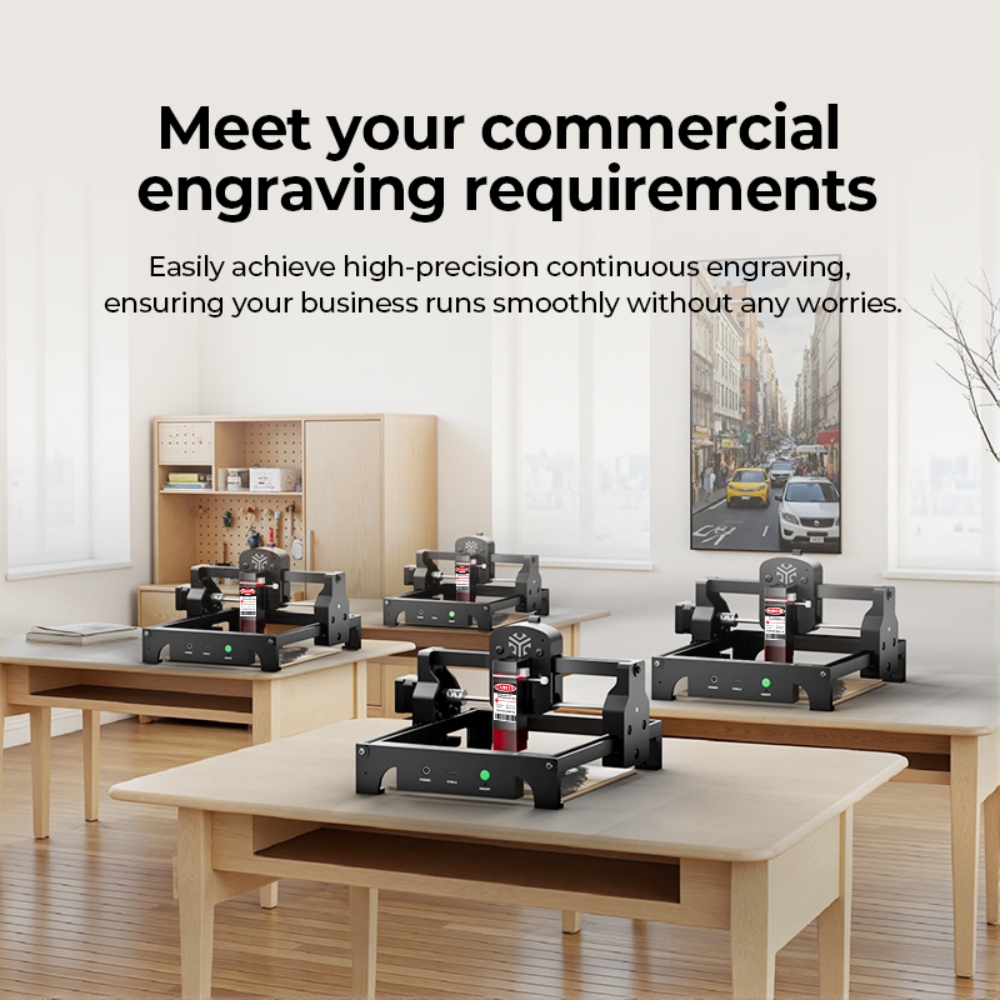 ACMER S1 2.5/3.5/6W เลเซอร์แกะ - Industrial Handheld Laser Engraver บทวิจารณ์และราคา